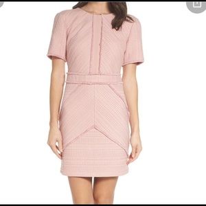 Adelyn Rae Blush Cocktail Mini Dress